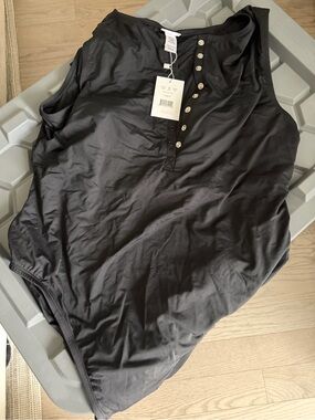 Andie Black One-Piece Swimsuit malibu xxxl
